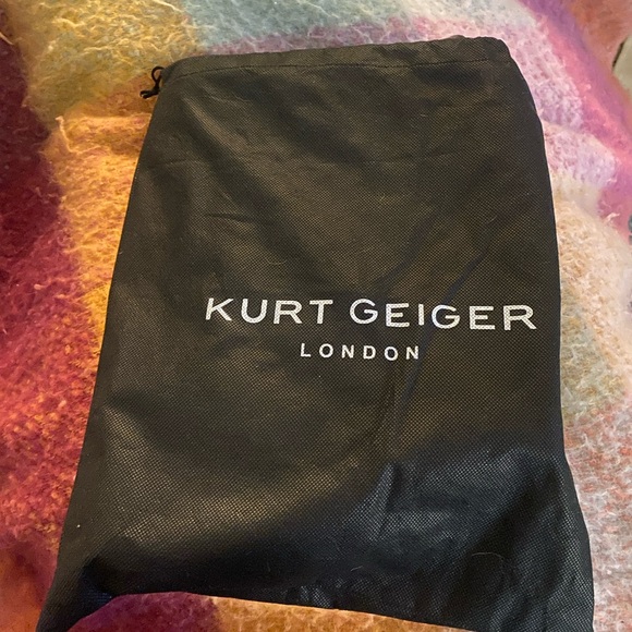 KURT GEIGER LONDON Medium Kensington Soft Quilted Brown Leather Convertible Bag - Picture 8 of 9